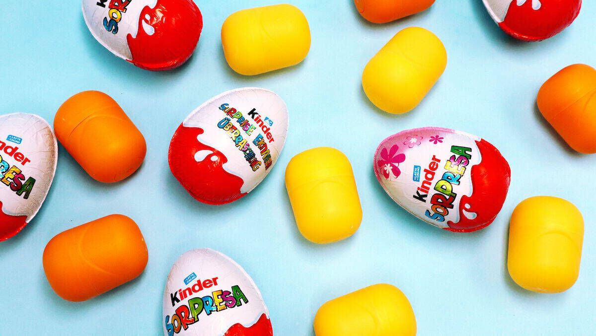 Vom Rückruf besonders betroffen sind Kinder-Überraschungseier, Schoko-Bons und Mini Eggs mit unterschiedlichen Haltbarkeitsdaten bis Oktober.