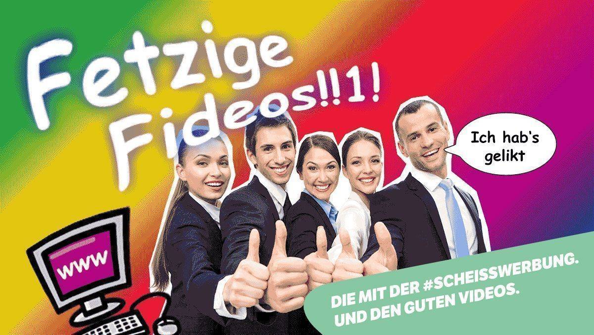 Die machen sich alle einen Spaß bei Funk mit ihren "fetzigen Fideos". Sind ja auch jung.
