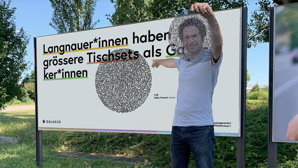 Galaxus setzt auf regionalisierte Out-of-Home-Werbung.