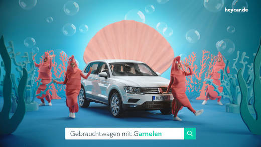 Autos und Garnelen passen nicht zusammen? Bei Google kann einem die absurde Kombi aber schon einmal vorgeschlagen werden.