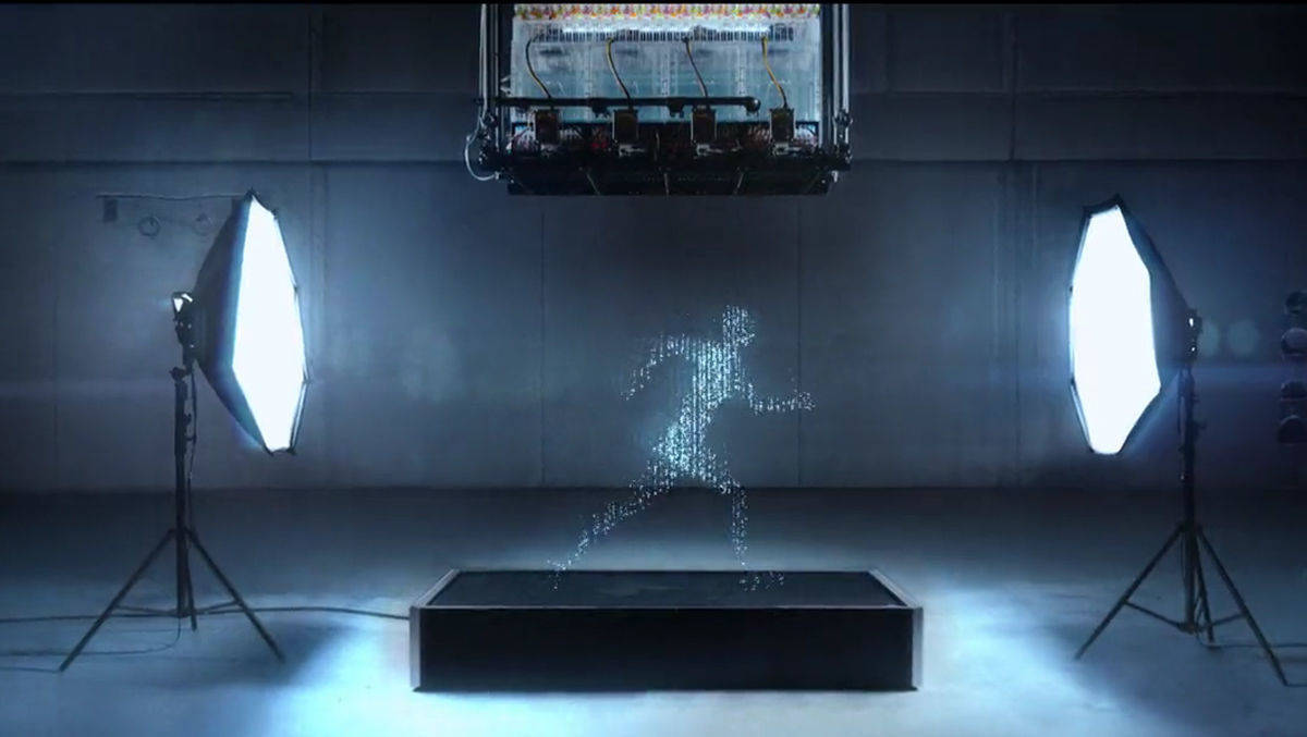 Die Gatorade-Animation besteht nur aus Wassertropfen.