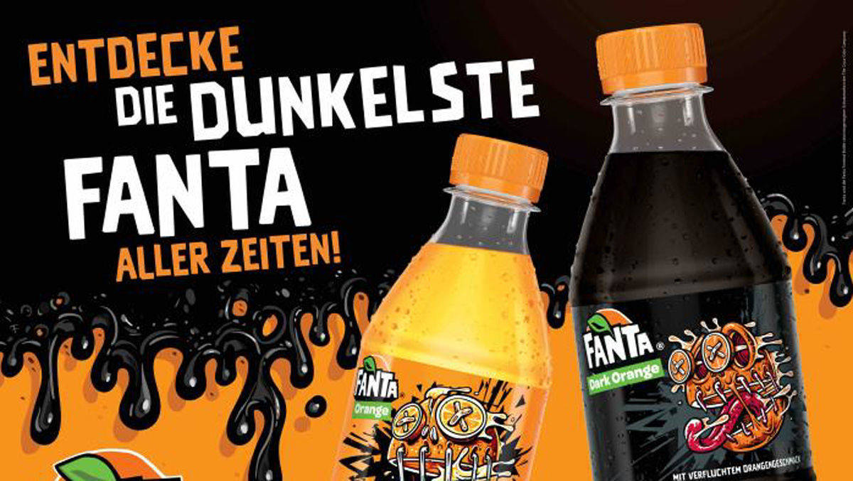 Halloween-Edition: Coca-Cola präsentiert die schwarze Fanta