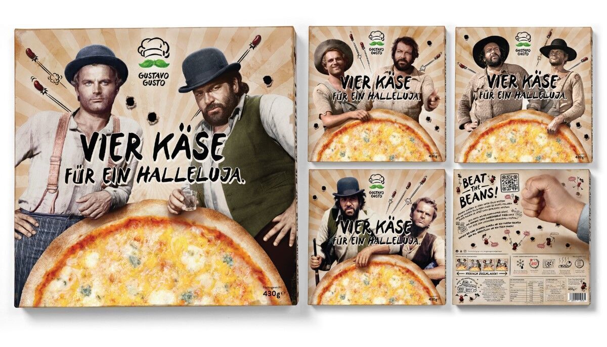 Gustavo Gusto: Pizza mit Bud Spencer und Terence Hill | W&V