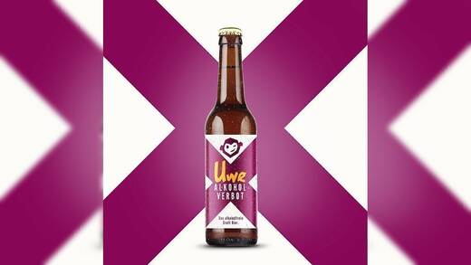 Uwe, das alkoholfreie Craft-Bier aus Hamburg, bringt die Sonderedition "Alkoholverbot" auf den Markt.