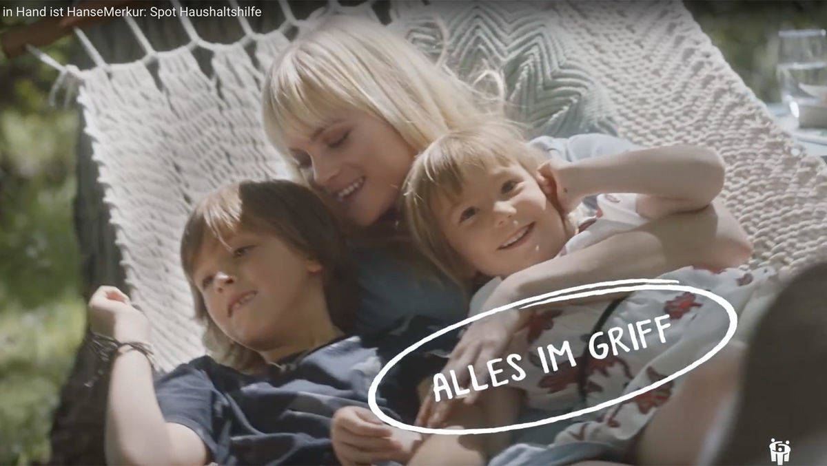 Zum goldenen Hirschen präsentiert die neue 360° Kampagne für die Hanse Merkur.