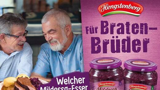 Braten-Brüder sollen Lust auf Kohl zum Sonntagsbraten machen.