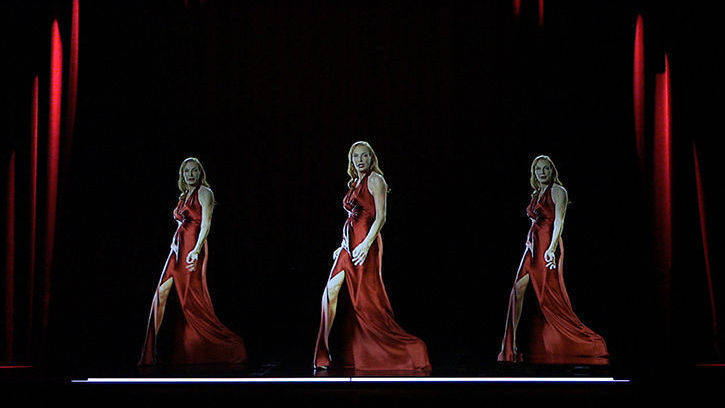 Hologramm-Illusionen mit Ute Lemper