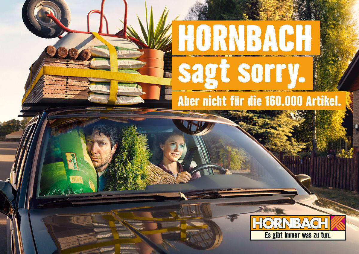 Hornbach wiederholt sich und sagt "Sorry" W&V