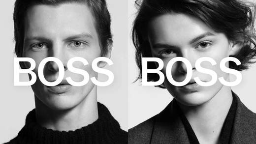 David Sims hat die Herbst/Winter-Kampagne von Boss fotografiert.