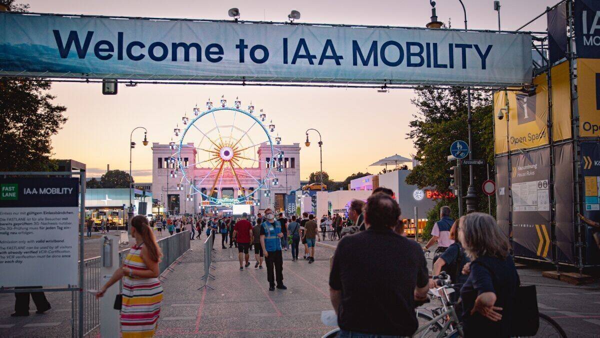 Volksfeststimmung: Auf der IAA Mobility war so einiges anders.