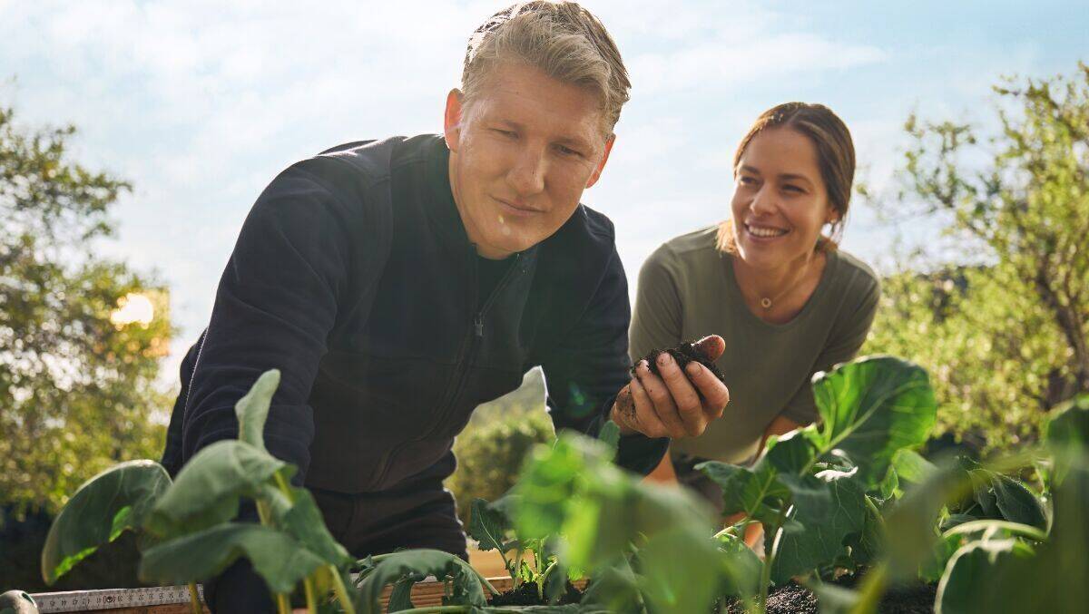 Ana Ivanović und Bastian Schweinsteiger: Ab sofort sind sie Toom-Testimonials.