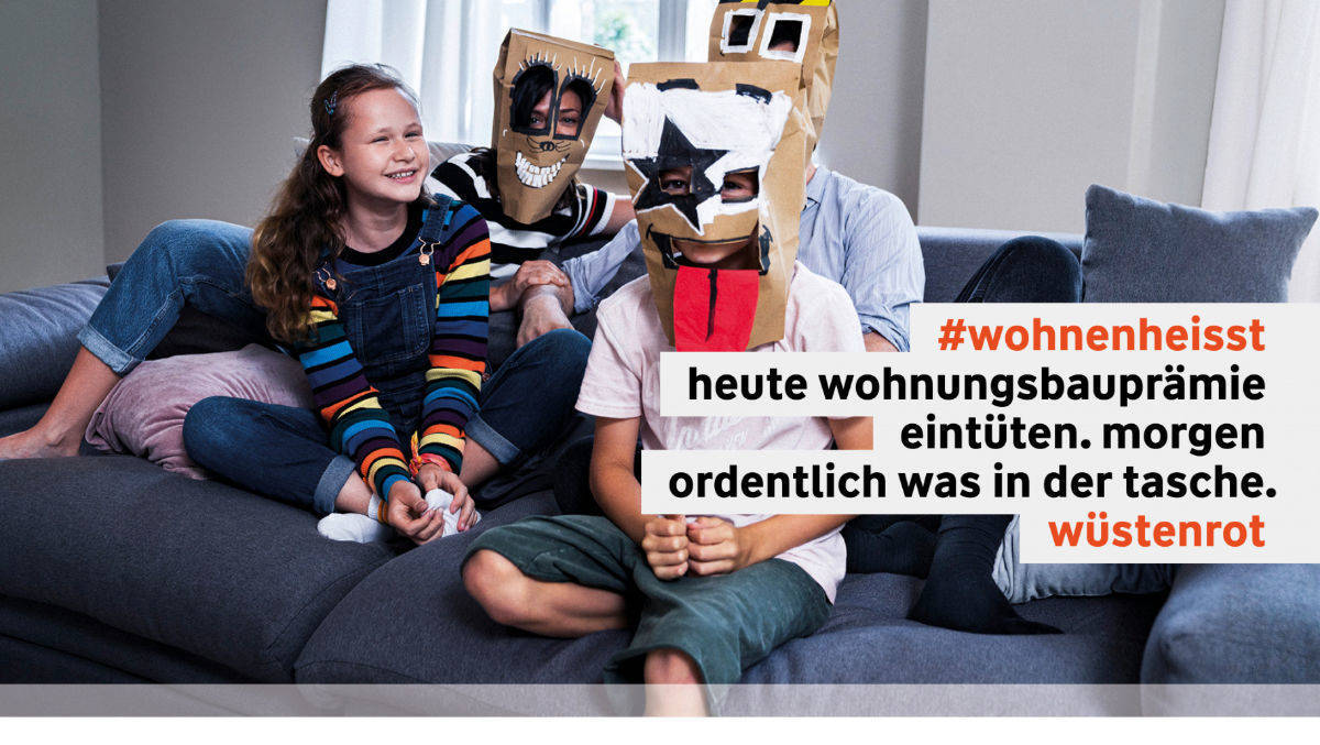 Wüstenrot will Partner bei der Wohnungssuche sein.