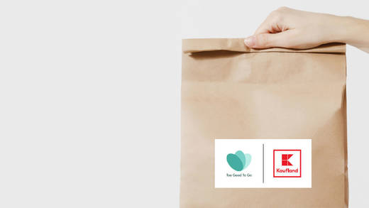 Nur 3 Euro: Die Kaufland-Tüte in Kooperation mit Too good to go.