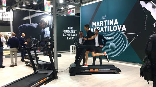 Als "größtes Comeback" überhaupt inszenierte Kettler auf der Ispo seinen Neustart.