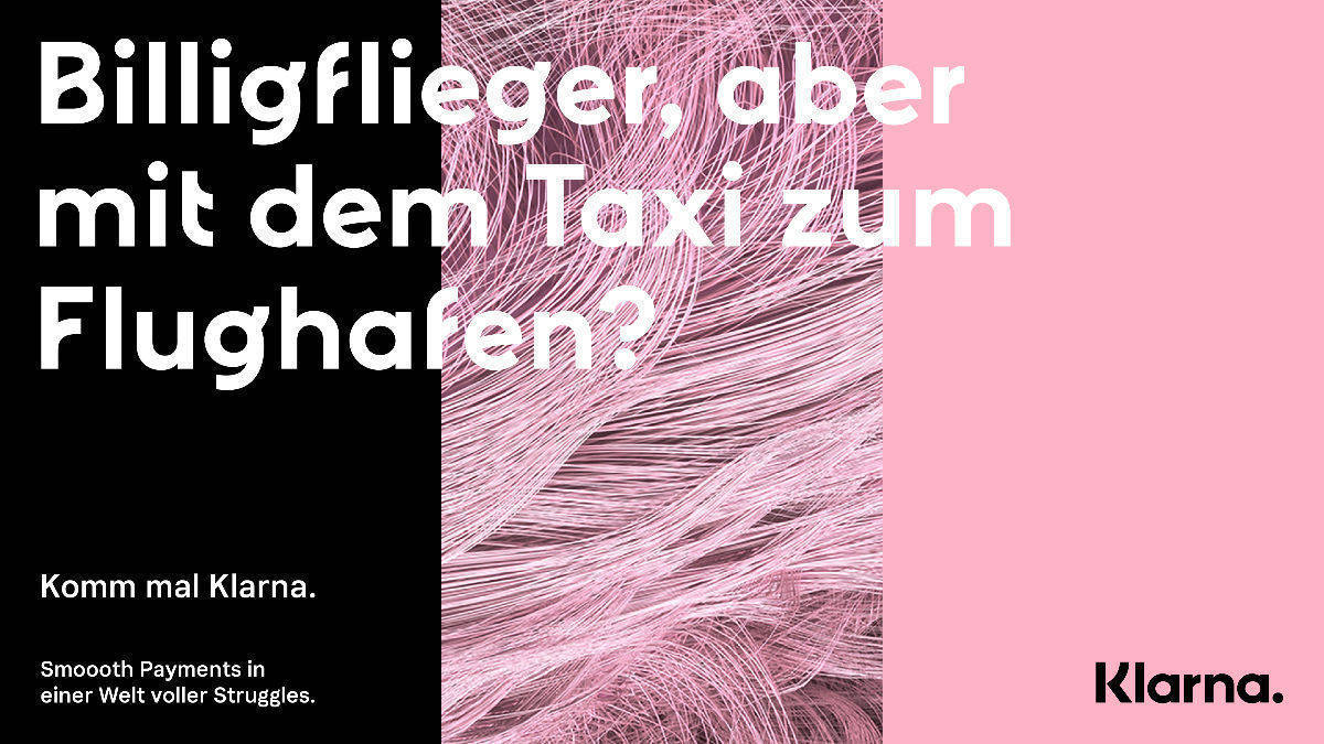 Klarna spricht die zwiespältigen Gefühle der jungen Konsumenten an.
