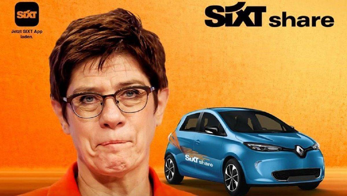 Sixt über "AKK": "Gehen ist nicht immer die beste Option...auch in Berlin."