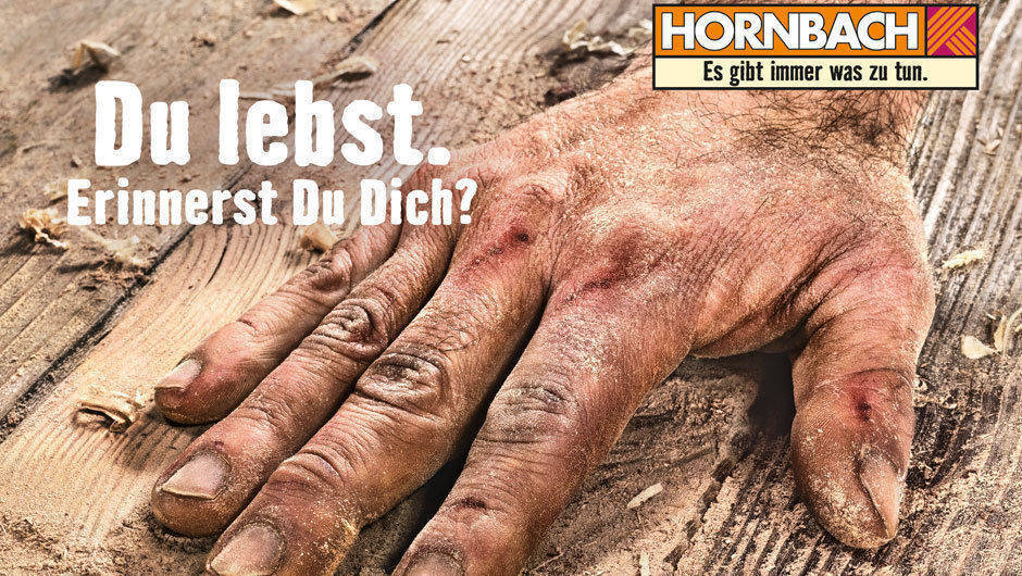 Die Hornbach-Kampagne "Du lebst" von Heimat führt Kantar Millward Brown als ein gelungenes Multichannel-Beispiel an.