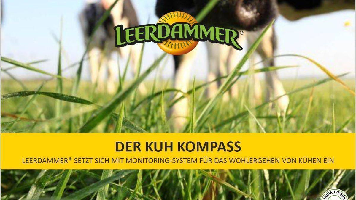 Weil die Kühe "einen wichtigen Teil zum Käse beitragen", will sich Leerdammer für ihr Wohlergehen engagieren.