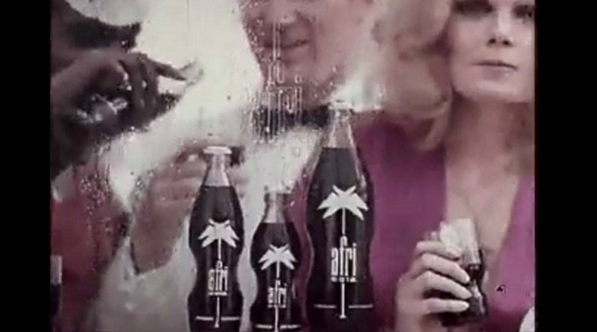 Afri Cola warb bereits 1968 innovativ