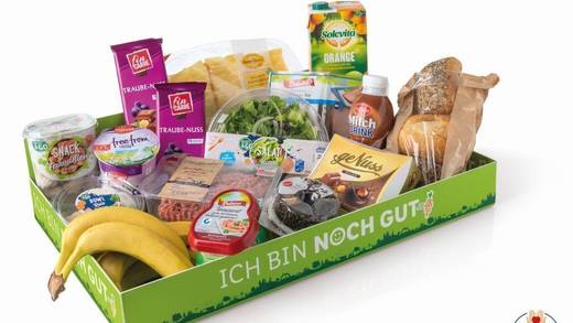Alles in den "Ich bin noch gut"-Boxen kostet nur noch die Hälfte.