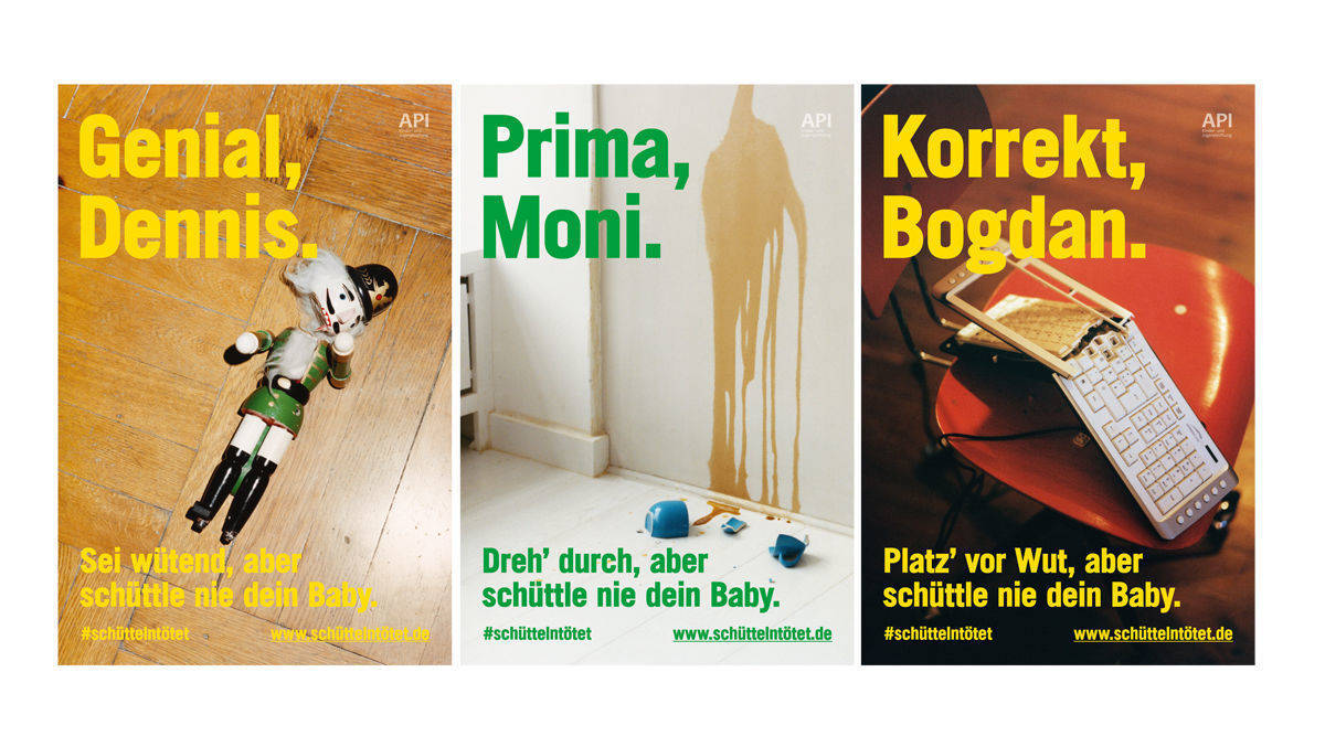 Wutanfälle sollte man nicht an Kindern auslassen.
