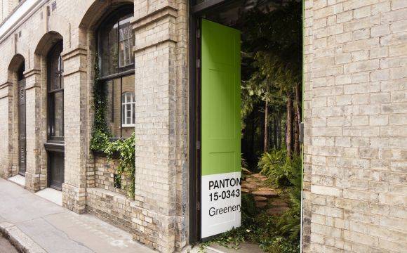 Willkommen im Großstadtdschungel, dem "Outside-In"-Haus von Pantone und Airbnb in London.