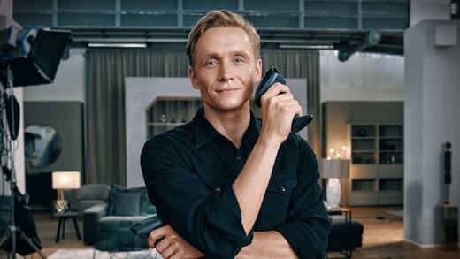 Für XXXLutz im Einsatz: Matthias Schweighöfer als Preis-Sheriff.