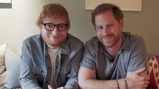 Prinz Harry und Ed Sheeran verbünden sich für das Gute in der Welt.