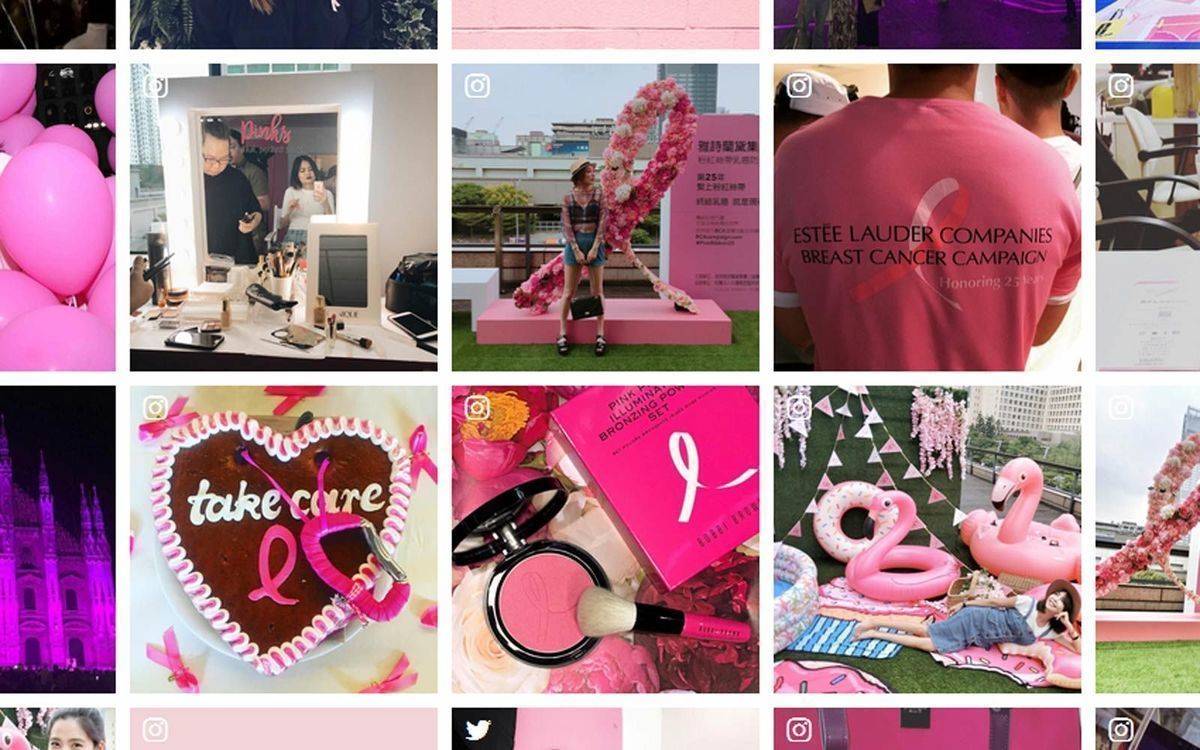 Unter dem Hashtag #pinkribbon25 feiert die Brustkrebs-Awareness-Kampagne dieses Jahr ihr Jubiläum.