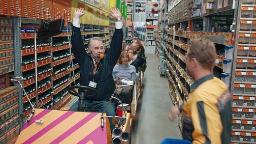 Auf Sightseeing-Tour durch den Hornbach-Markt.