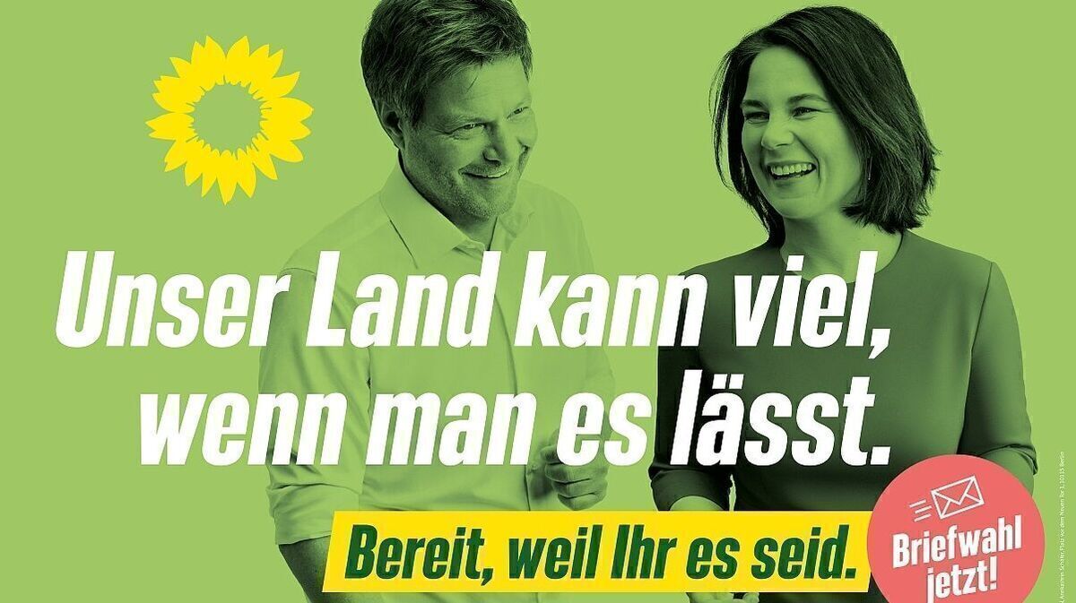 Mit dieser Kampagne gehen die Grünen in den Wahlkampf W&V