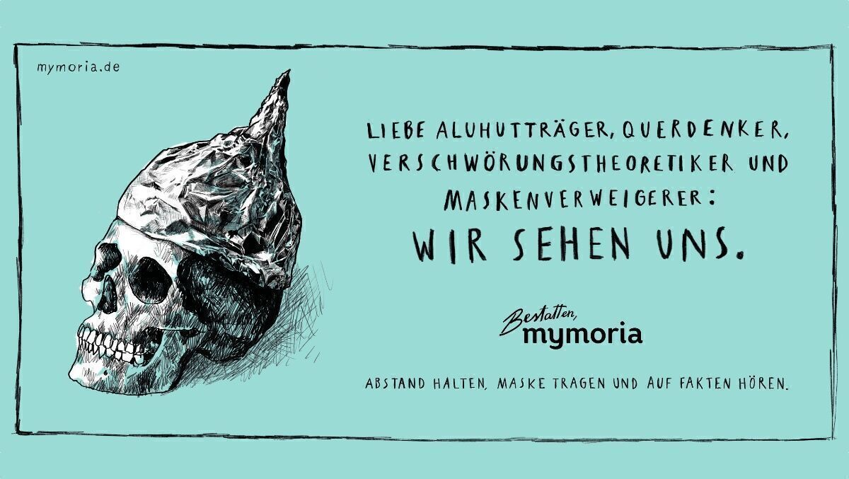 Mit Humor Gegen Corona Demonstranten W V