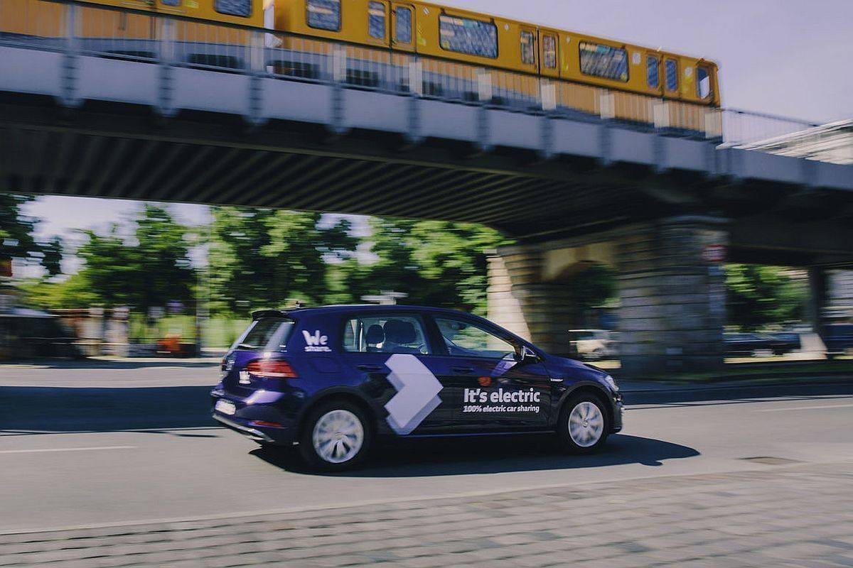 Läuft in Berlin: Volkswagen WeShare
