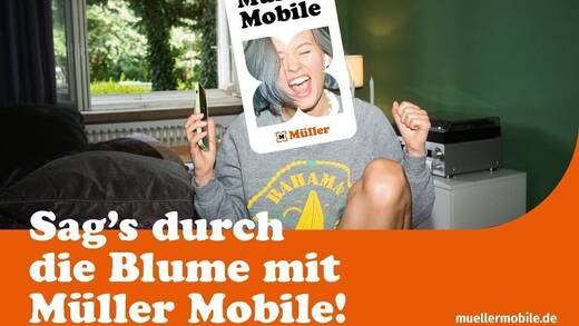 Die Drogeriemarktkette Müller bietet ab sofort Mobilfunktarife an.