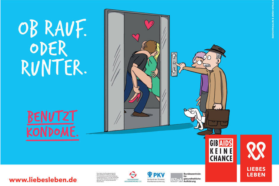 Aus &quot;Gib' Aids keine Chance&quot; wird &quot;Liebesleben&quot; W&amp;V