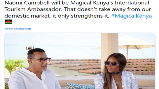 Die Ankündigung von KeniasTourismusminister Najib Balala sorgte bei vielen Menschen in den Sozialen Medien für Unmut.