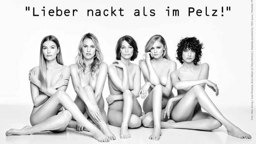 PETA startet eine Neuauflage seiner Kult-Kampagne gegen Pelz.
