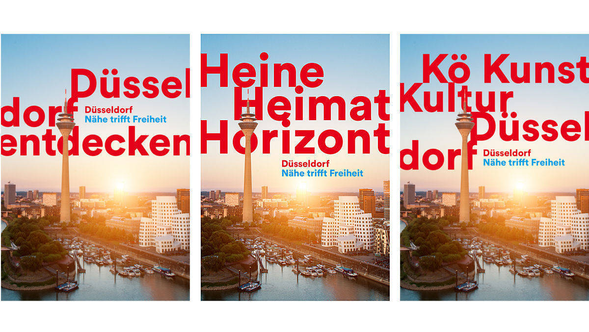 So sieht sich Düsseldorf: Die NRW-Hauptstadt hat ihre künftige Markenarchitektur vorgestellt.