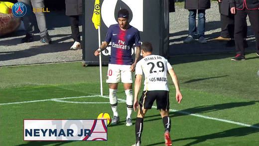 Paris Saint Germain feiert die Fertigkeiten seiner Stars in Videoclips: Neymar jr. ist ein Genie am Ball.