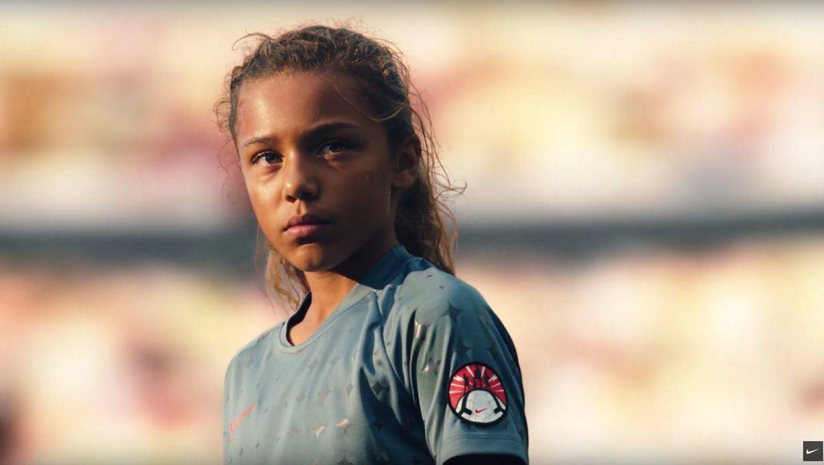 Geballte Frauenpower im Nike-Spot.
