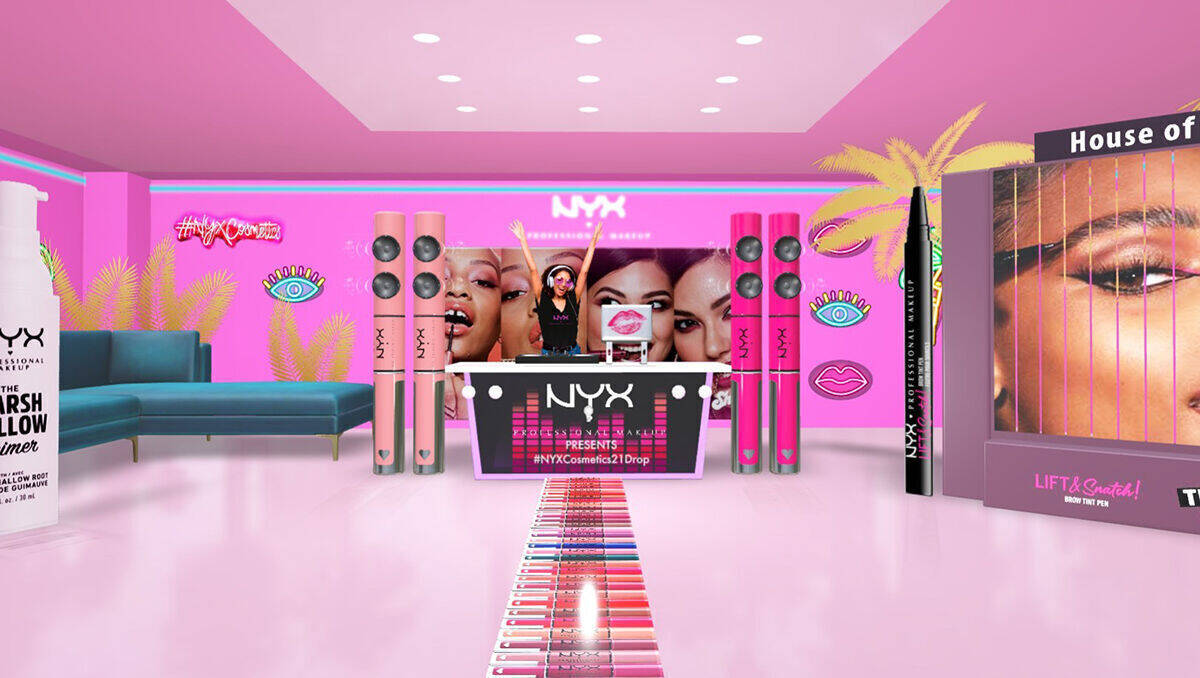 NYX Professional Cosmetics eröffnet einen Augmented-Reality-Store