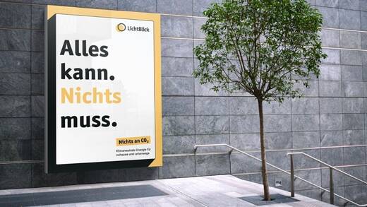 LichtBlick wirbt für nichts.