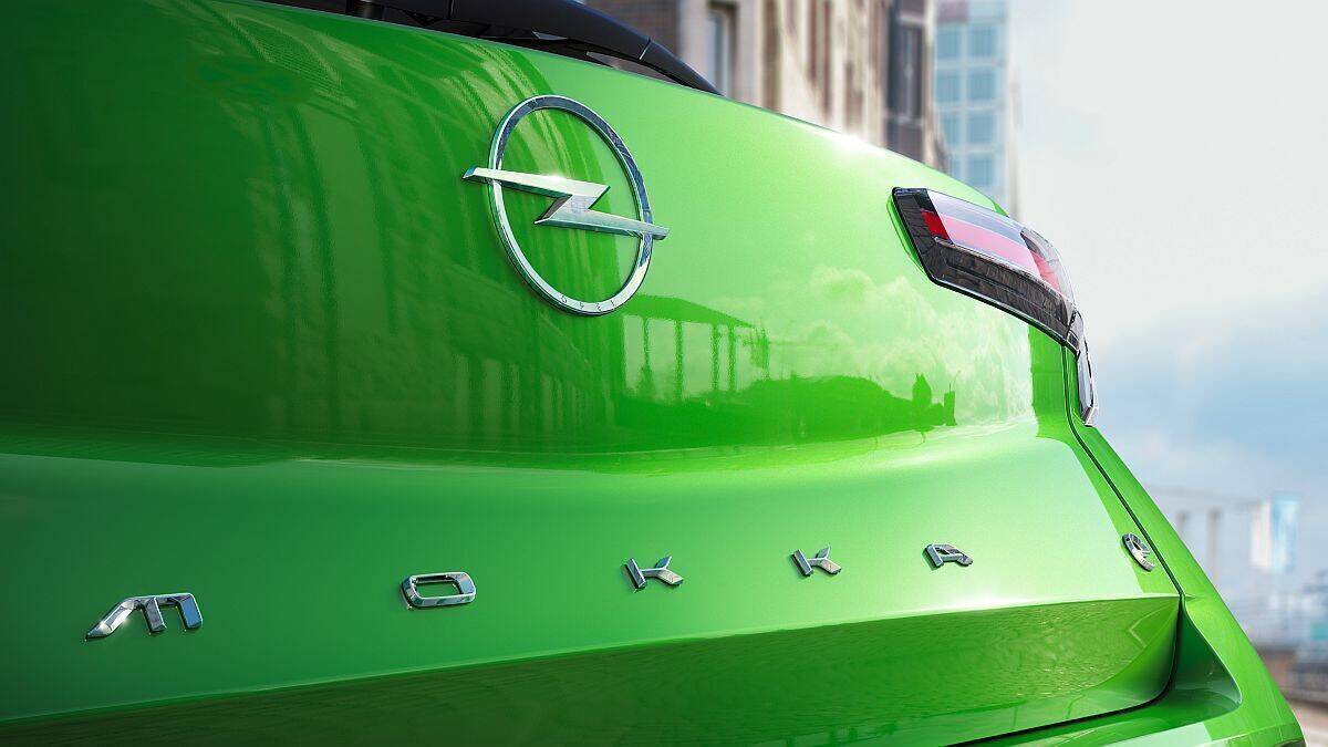 Erstes Modell mit neuem Logo: Opel Mokka. 