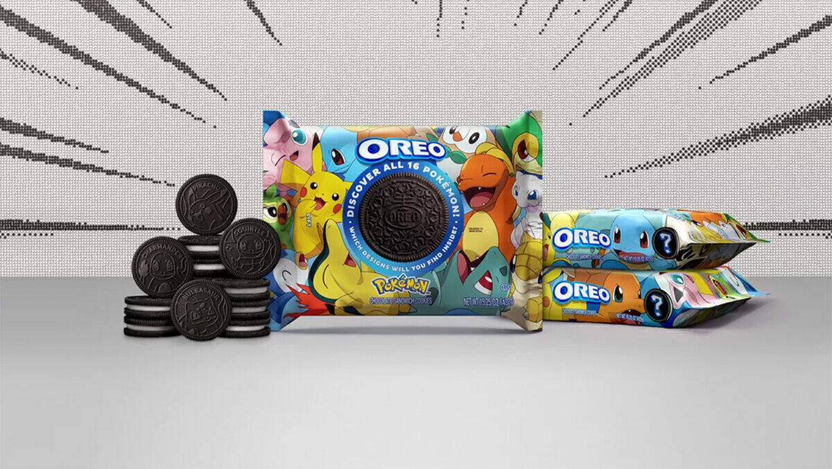 Pokemons gibt es jetzt auch als Oreo-Kekse