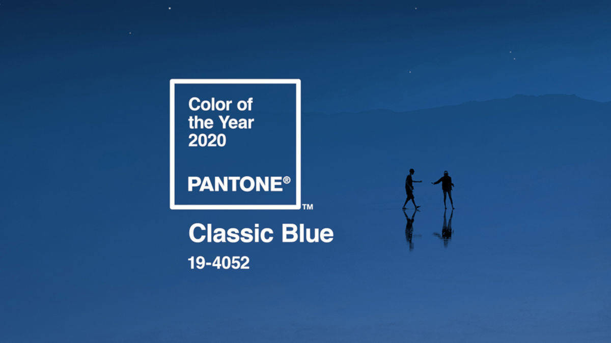 "Classic Blue" 19-4052 wird im Design 2020 eine Rolle spielen.