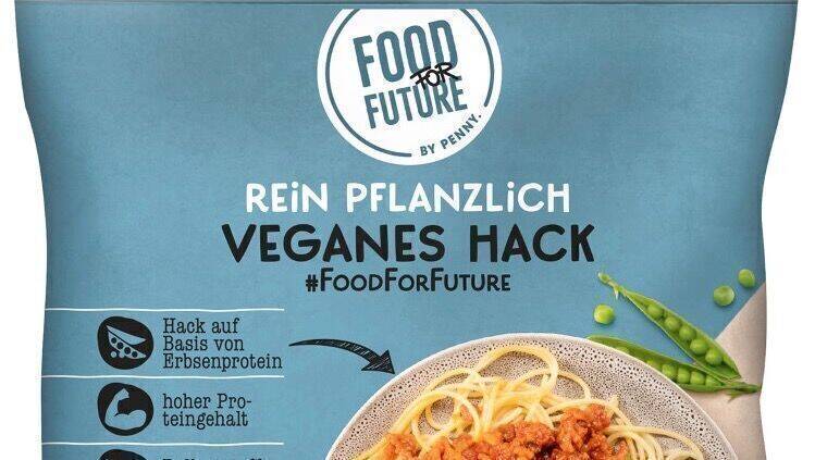 Der Discounter Penny stellt mit "Food for Future" als erster Discounter eine vegane Eigenmarke vor. 