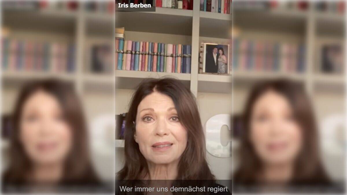 Iris Berben ruft gemeinsam mit anderen Prominenten zu mehr Klimaschutz auf.