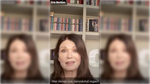Iris Berben ruft gemeinsam mit anderen Prominenten zu mehr Klimaschutz auf.