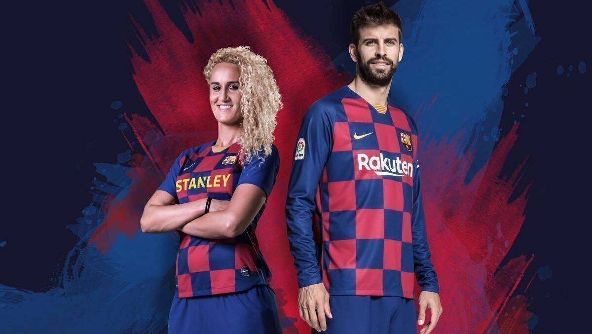 Bei Barça hängt der Haussegen schief. Im Bild die beiden Kapitäne Kheira Hamraoui und Gerard Piqué.