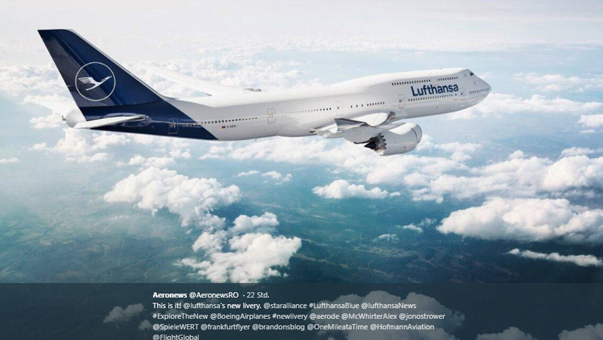 Neues Design für ein neues Zeitalter: Die Lufthansa wird künftig in Blau-Weiß abheben.